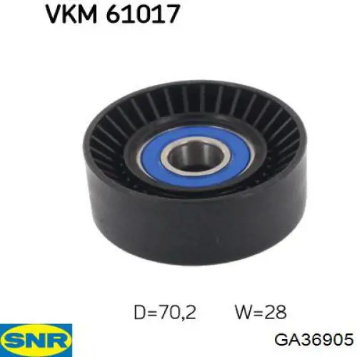 Ролик паразитный Magneti Marelli 331316171165