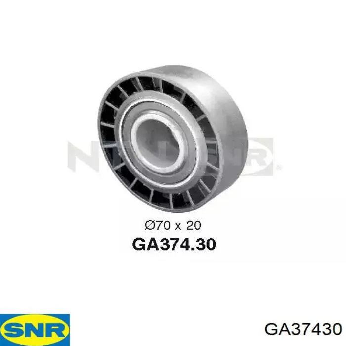 GA37430 SNR ролик грм