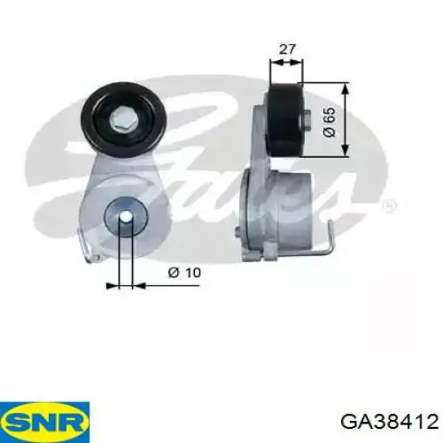 Роликовий модуль натяжителя ремня SNR GA38412 цена, от 39.49 USD
