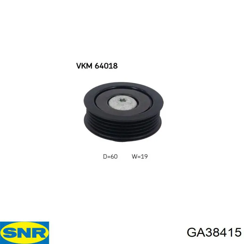 Ролик паразитный SNR GA38415