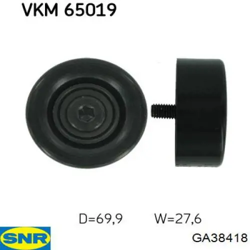 Паразитный ролик GA38418 SNR