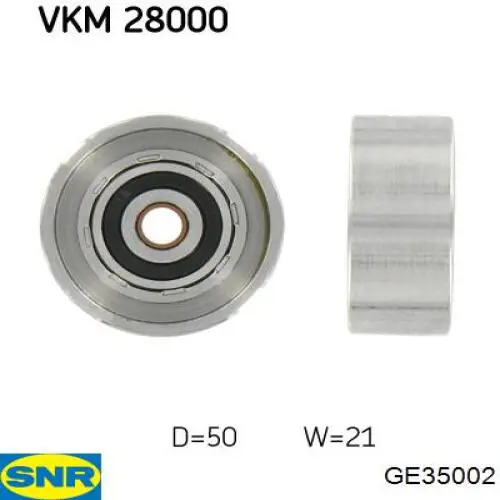 Купить GE35002 SNR Ведуший ролик ГРМ