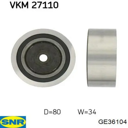 GE36104 SNR ролик грм