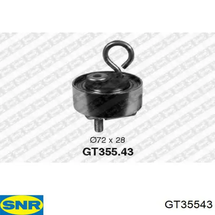 GT35543 NTN ролик грм