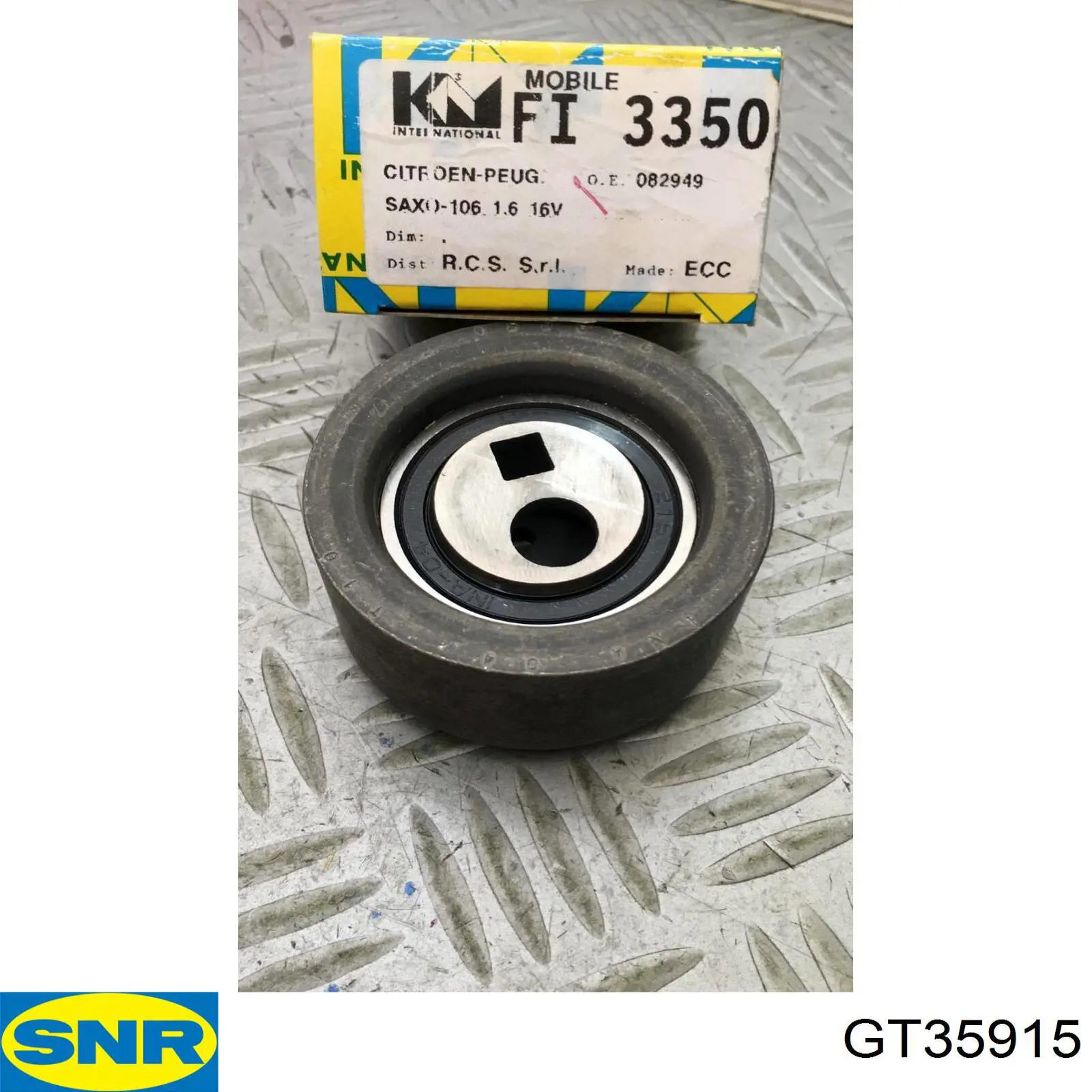 Ролик натяжителя ремня газораспределения SNR GT35915 цена, от 31.67 USD