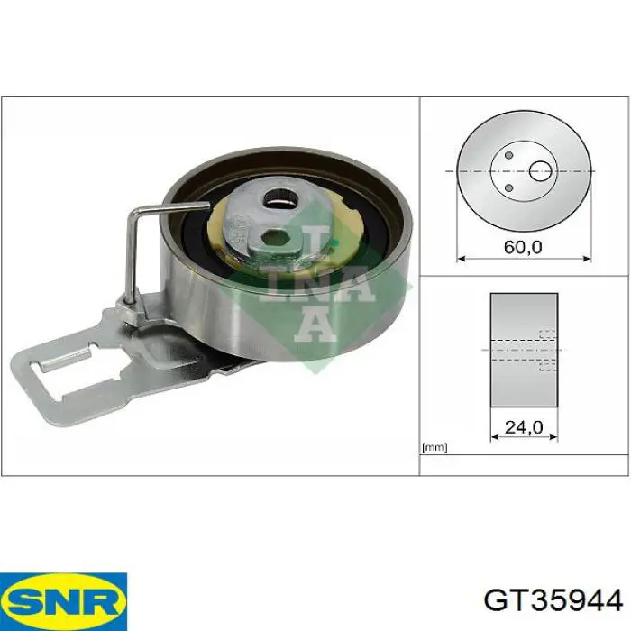 GT35944 SNR reguladora de tensão da correia do mecanismo de distribuição de gás
