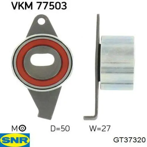 GT37320 SNR ролик грм
