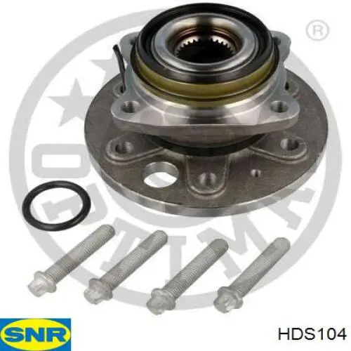 HDS104 SNR cubo traseiro