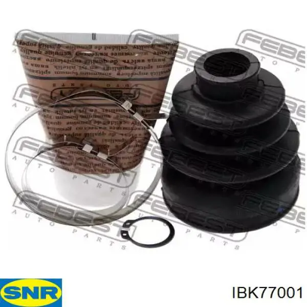 Купить IBK77001 SNR Пыльник гранаты внутренний, передней полуоси