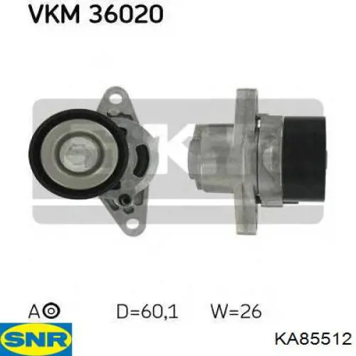 Приводной ремень агрегатов SNR KA85512