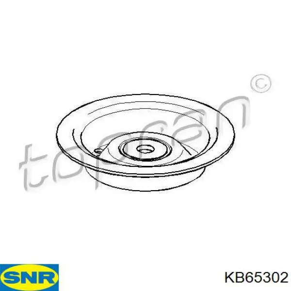 Опора стойки амортизатора переднего SNR KB65302 цена, от 20.34 USD