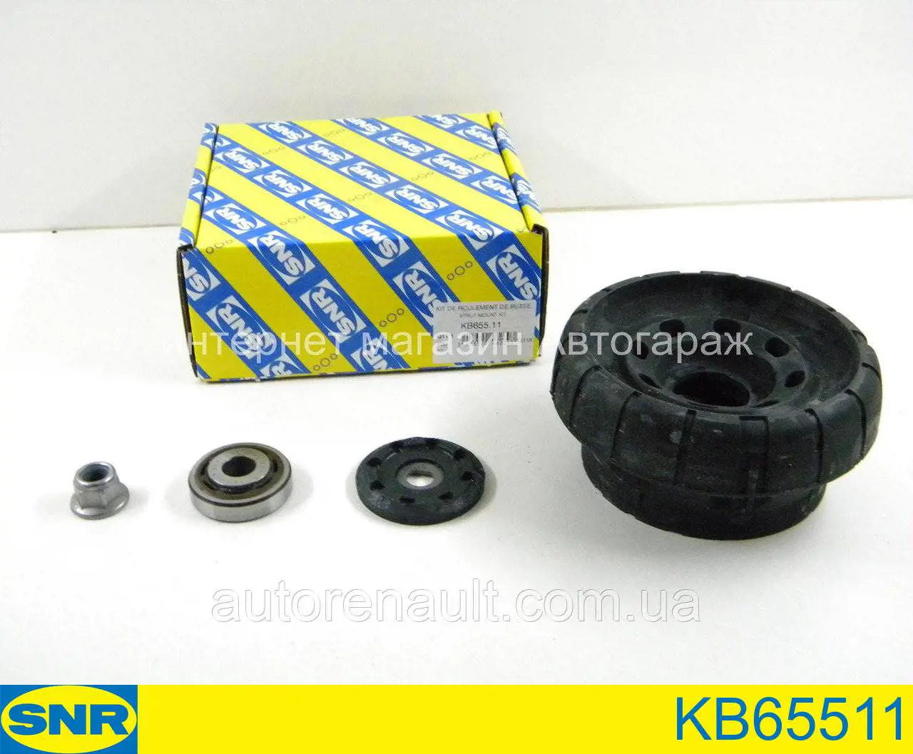Опора стойки амортизатора переднего SNR KB65511 цена, от 35.45 USD