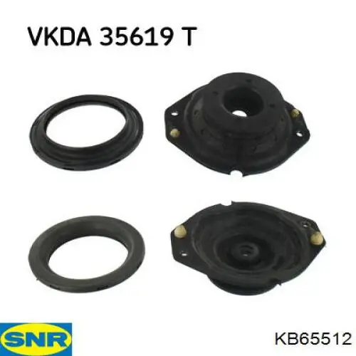 Купить KB65512 SNR Опора переднего амортизатора