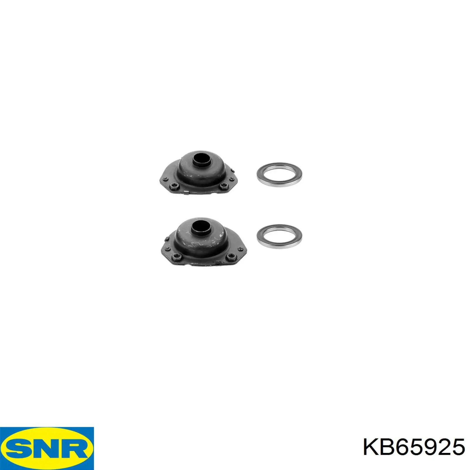 Купить KB65925 SNR Тарелка передней пружины верхняя металлическая
