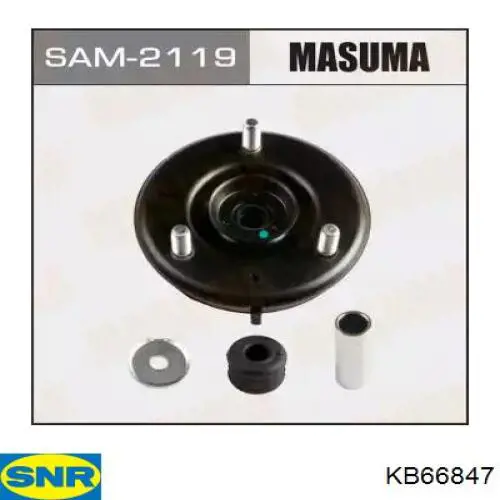 KB66847 SNR Подушка амортизатора переднего