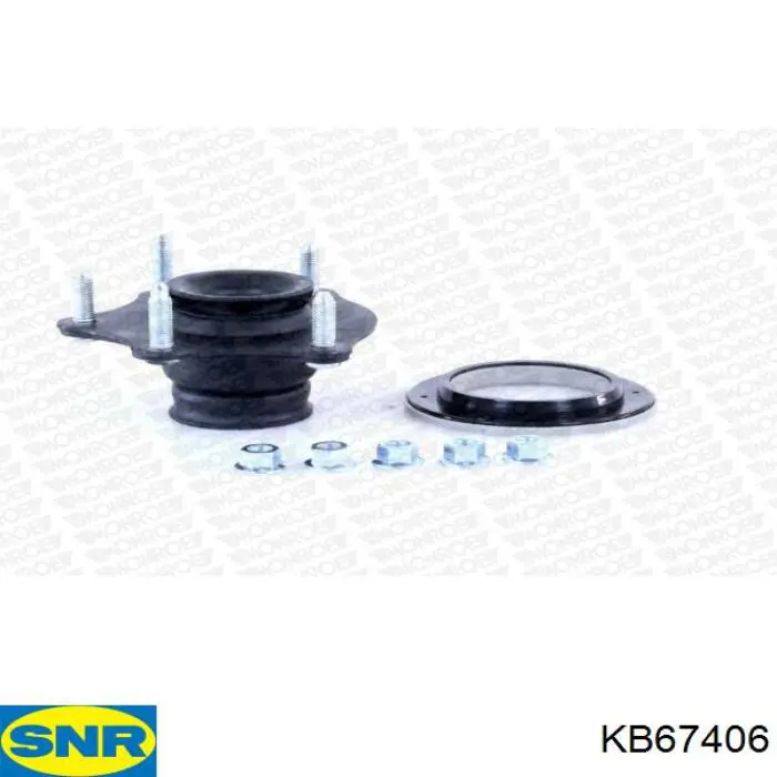 Опора стойки амортизатора переднего SNR KB67406 цена, от 47.91 USD
