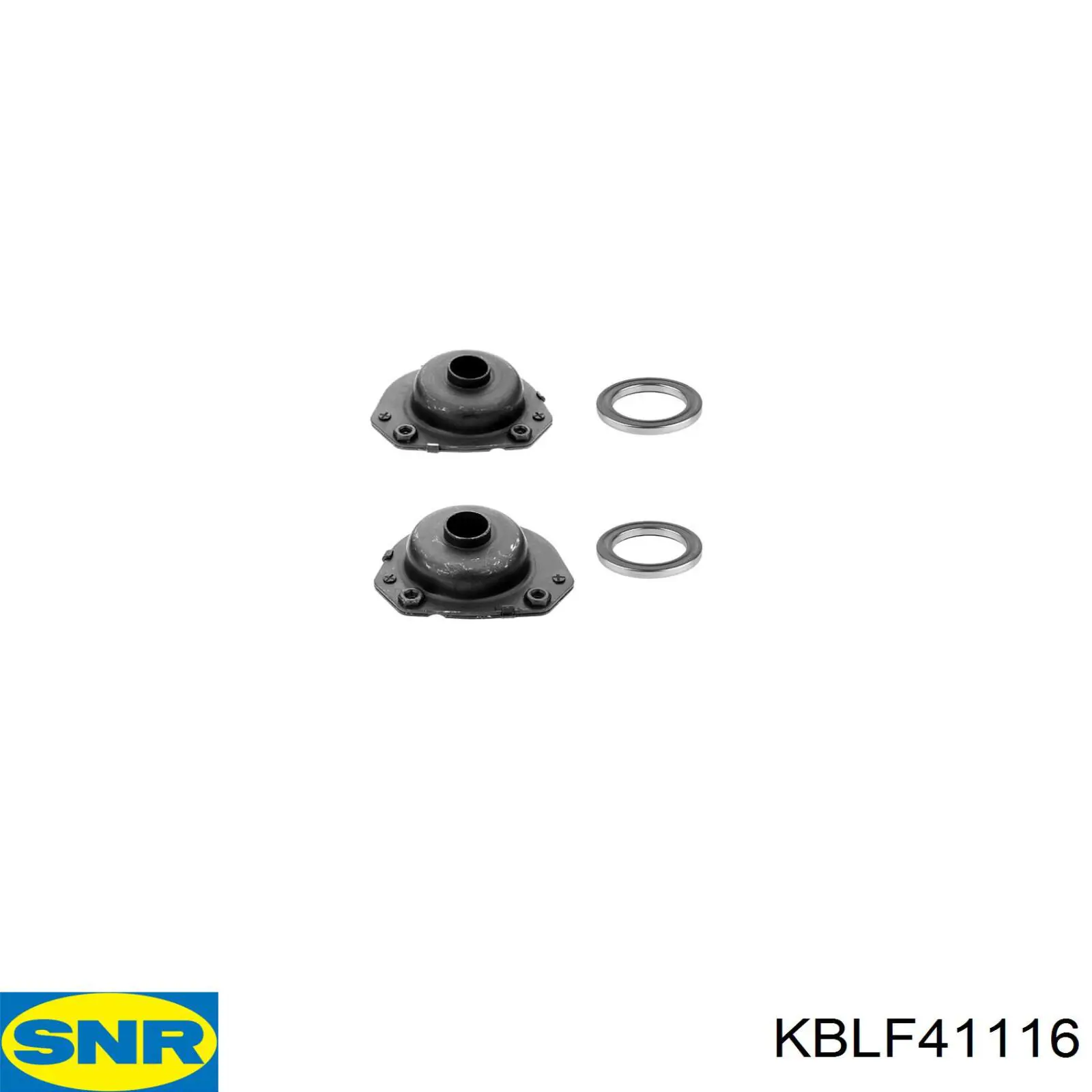 KBLF41116 SNR suporte de amortecedor dianteiro esquerdo