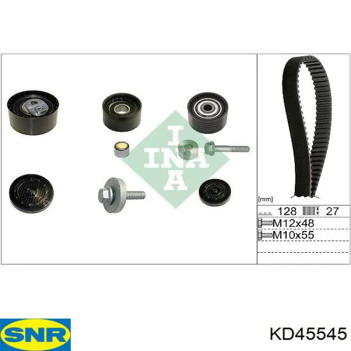 KD45545 SNR комплект грм