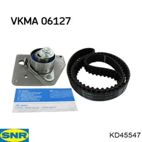 ГРМ ремни, комплект SNR KD45547 цена, от 63.11 USD