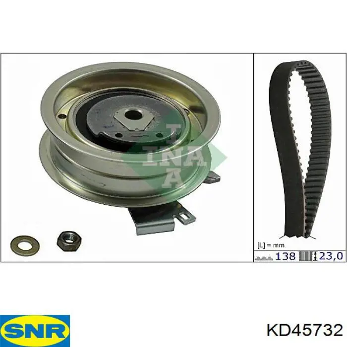 ГРМ ремни, комплект SNR KD45732 цена, от 47.41 USD