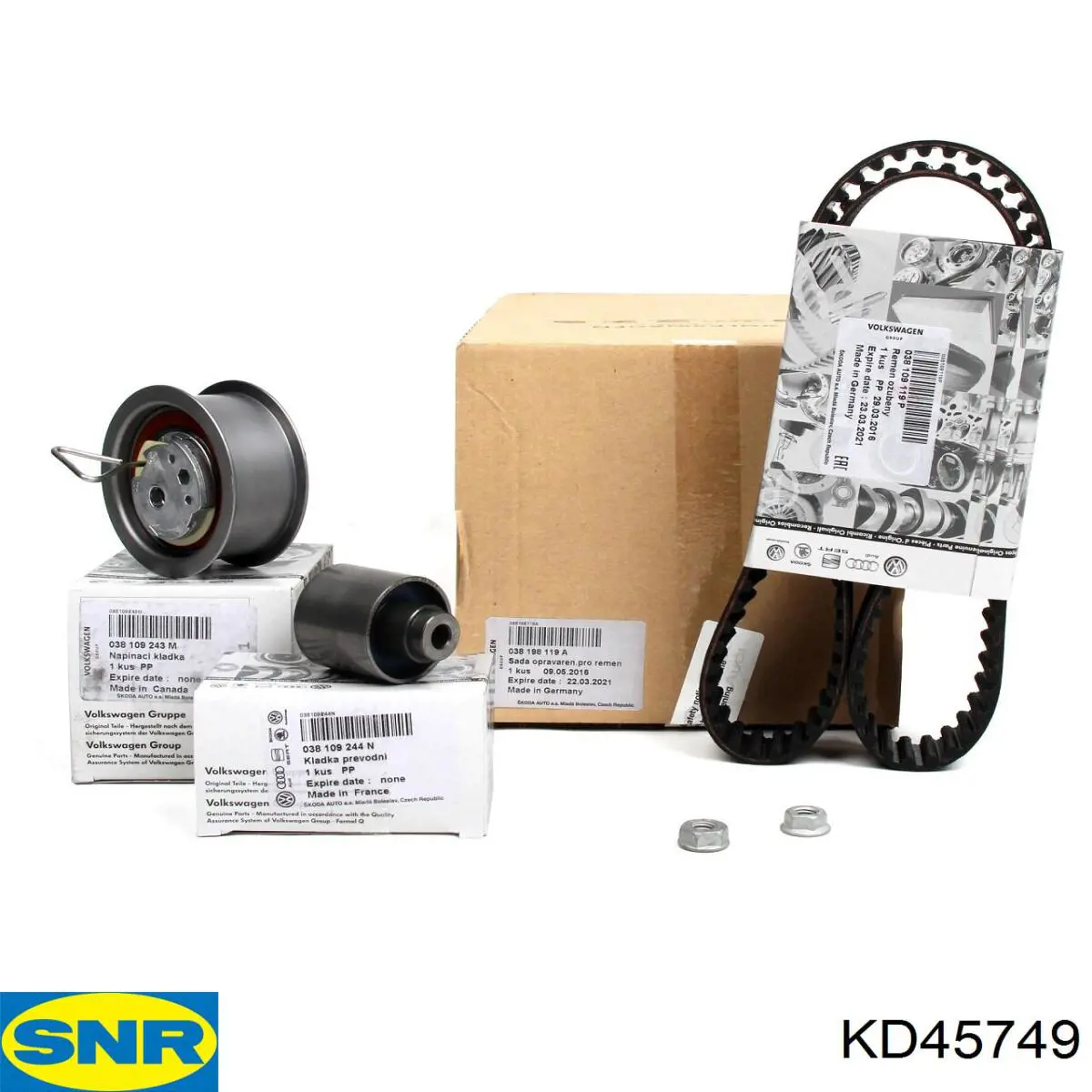KD457.49 SNR комплект грм