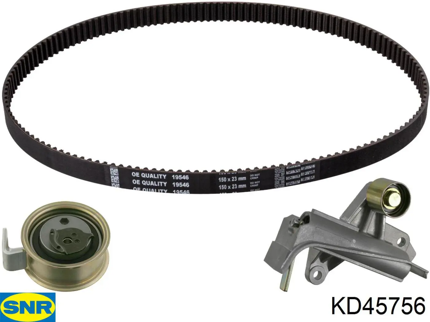 KD45756 SNR Комплект ремня ГРМ