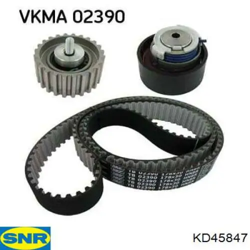 ГРМ ремни, комплект SNR KD45847 цена, от 82.78 USD