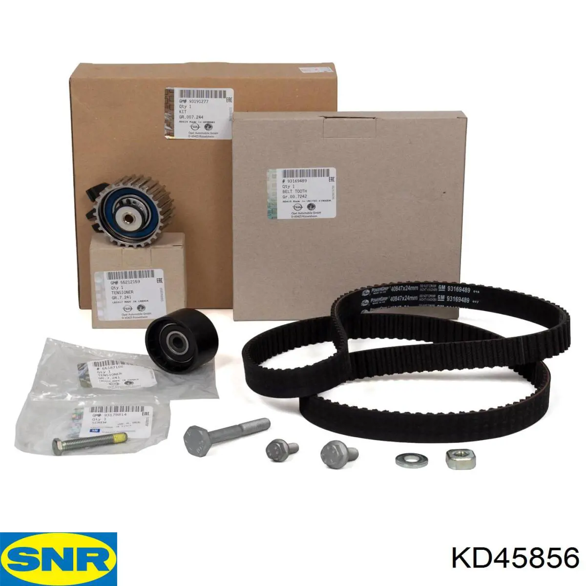 Купить 93191277 Opel Комплект ГРМ