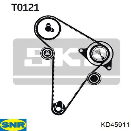 ГРМ ремни, комплект Peugeot/Citroen 831R6 цена, от 103.87 USD