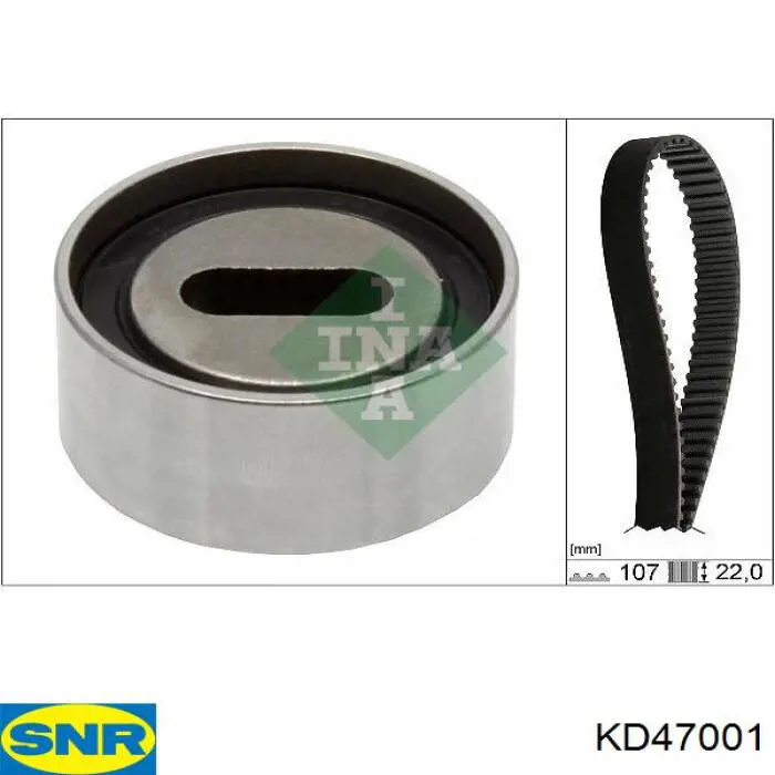 ГРМ ремни, комплект SNR KD47001 цена, от 28.09 USD