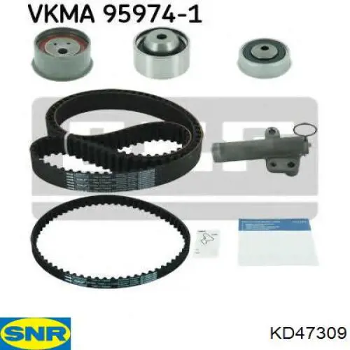 Комплект ГРМ KD47309 SNR