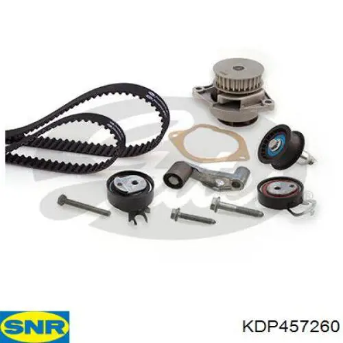 KDP457.260 SNR correia do mecanismo de distribuição de gás, kit
