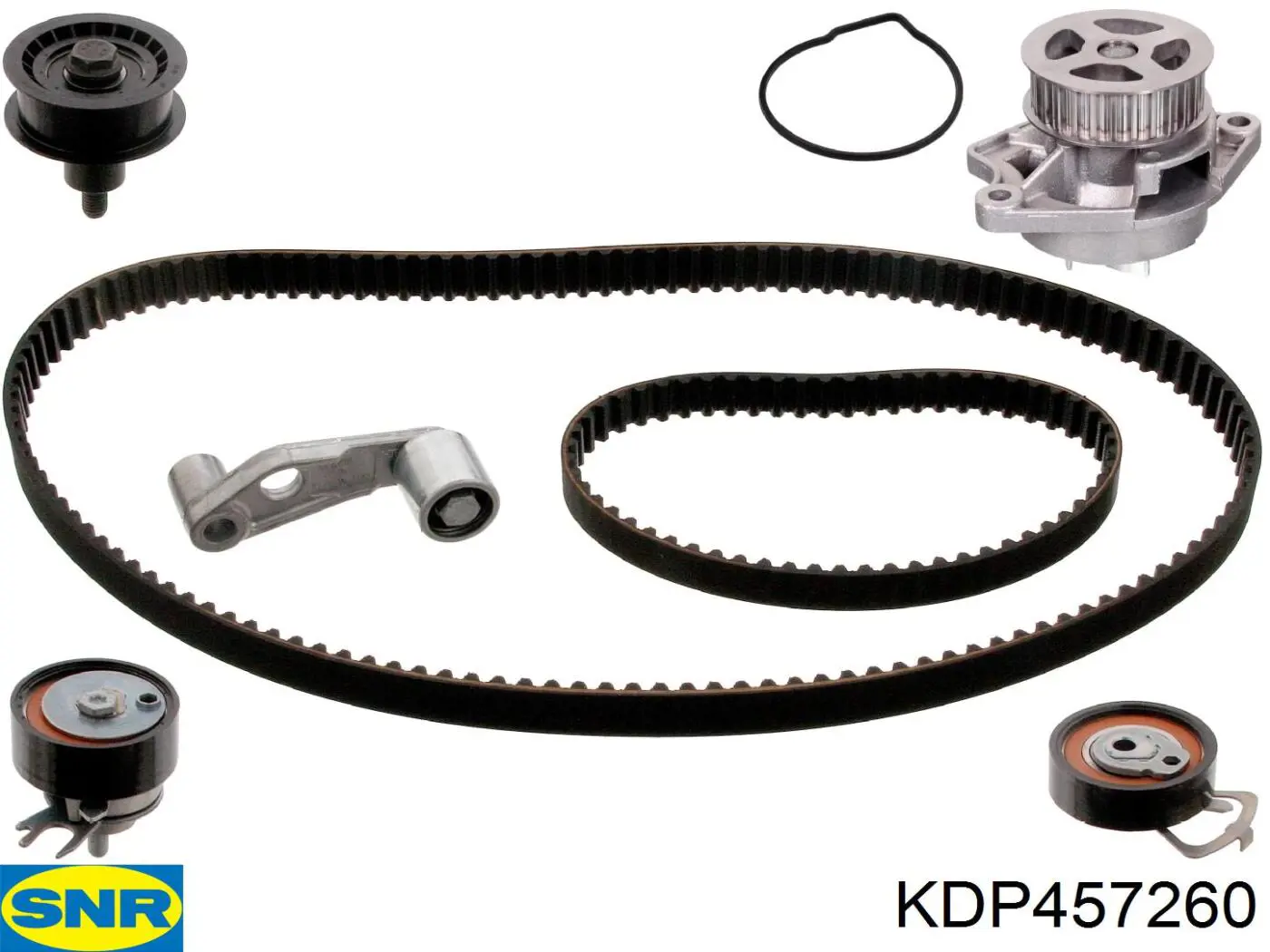 KDP457260 SNR Комплект ремня ГРМ