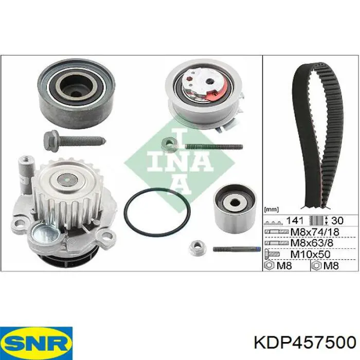 KDP457.500 SNR комплект грм