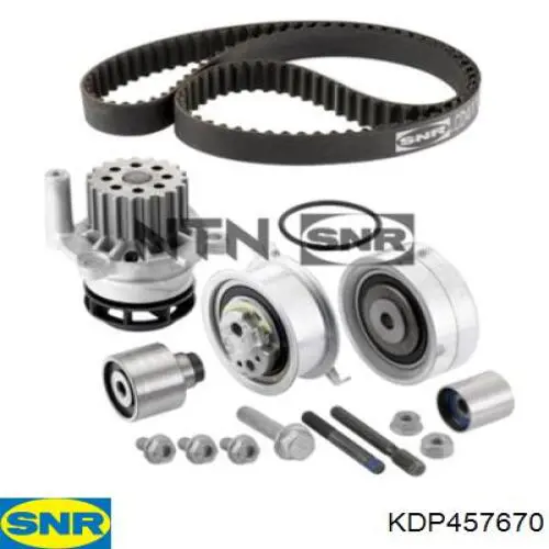 KDP457670 SNR Комплект ремня ГРМ