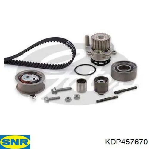 KDP457670 SNR Комплект ремня ГРМ