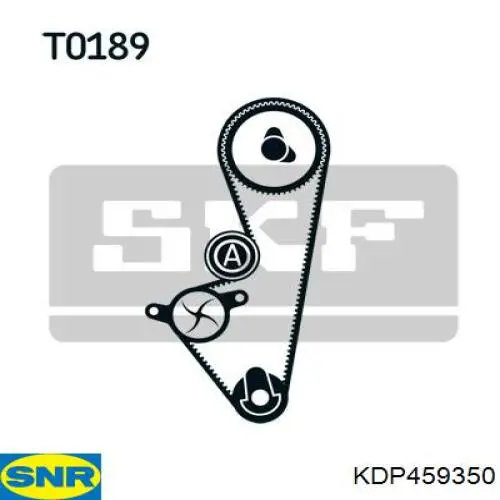 Комплект ГРМ KDP459350 SNR
