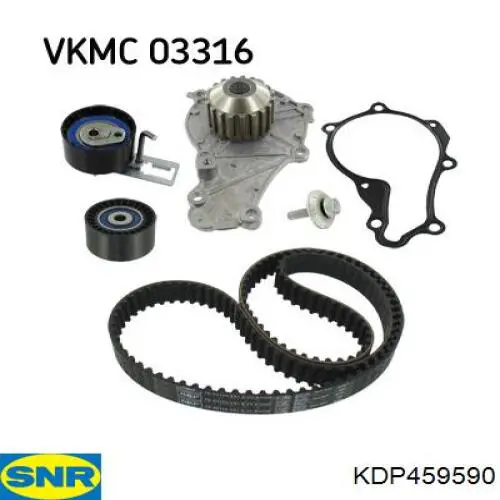 Kit correa de distribución KDP459590 SNR