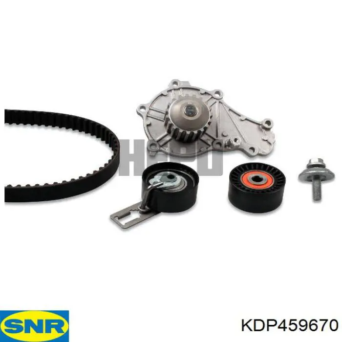 KBU10052C Bugatti Комплект ремня ГРМ