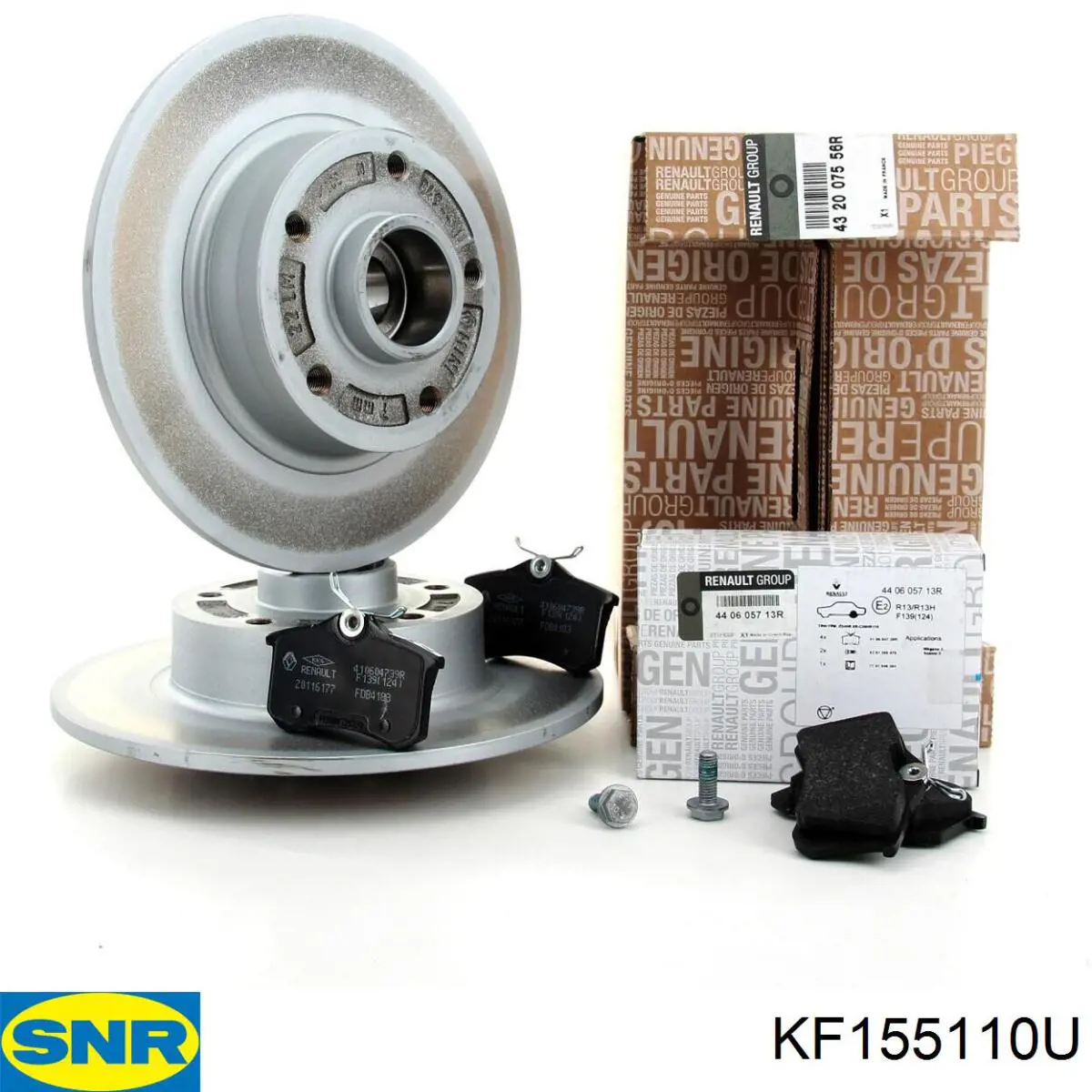 Задний тормозной диск SNR KF155110U цена, от 83.42 USD