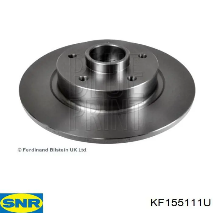 KF155111U SNR диск тормозной задний