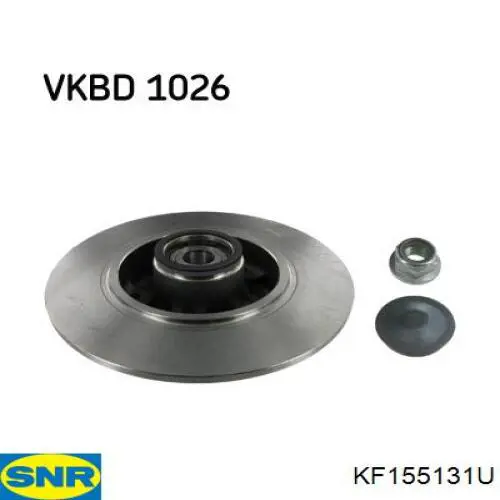 KF155.131U NTN тормозные диски