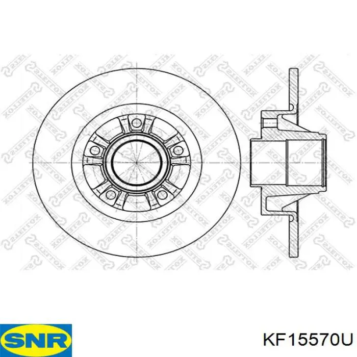 Тормозные диски KF15570U SNR