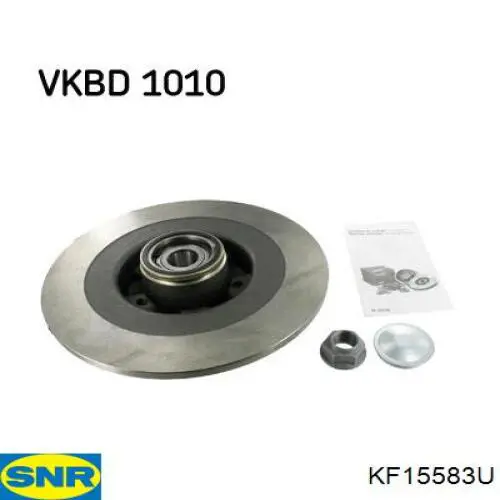 KF155.83U SNR диск тормозной задний