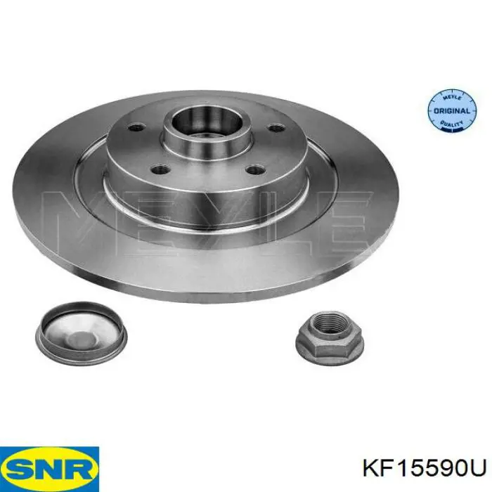 Купить KF15590U SNR Диск тормозной задний