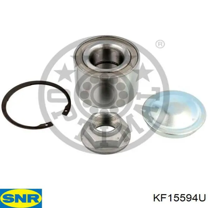 Купить KF15594U SNR Диск тормозной задний