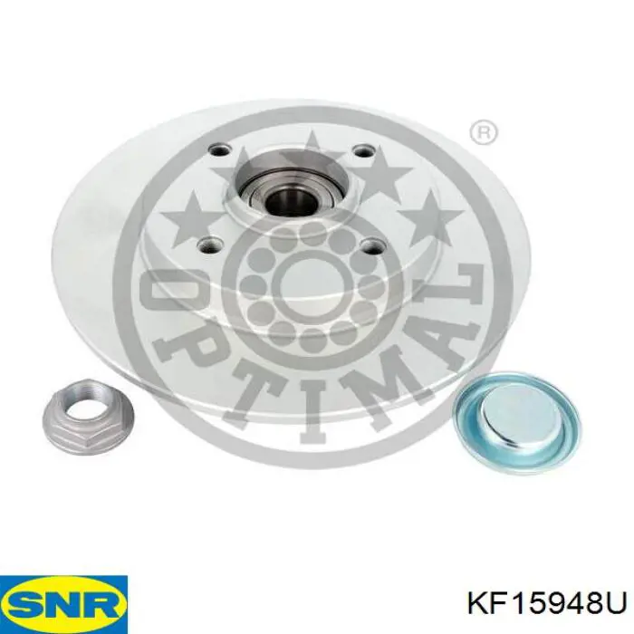 Задний тормозной диск SNR KF15948U цена, от 70.58 USD