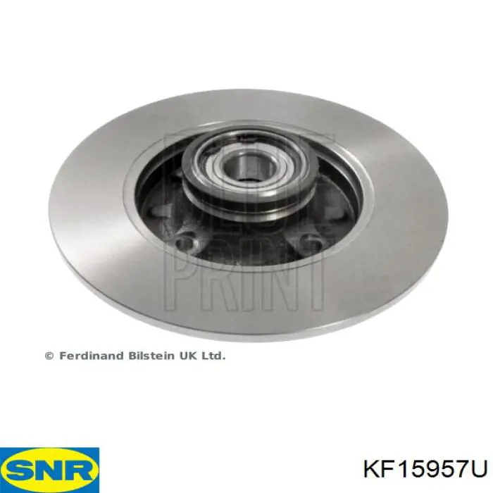KF15957U SNR диск тормозной задний