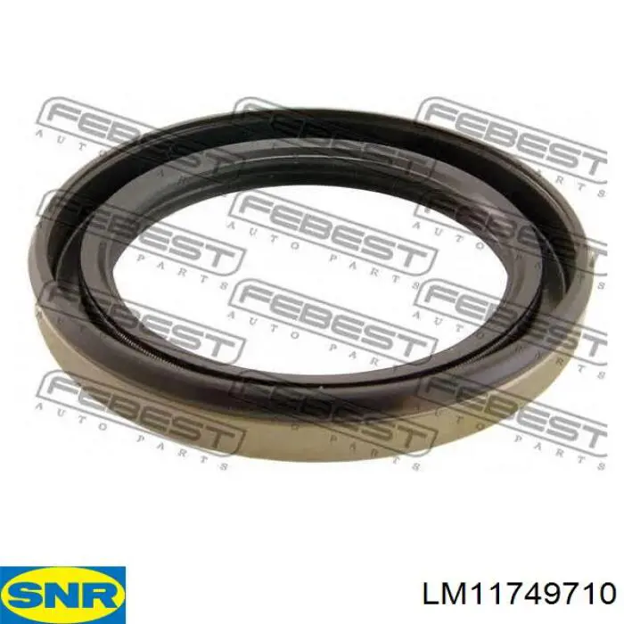 LM11749710 SNR Подшипник задней ступицы внешний