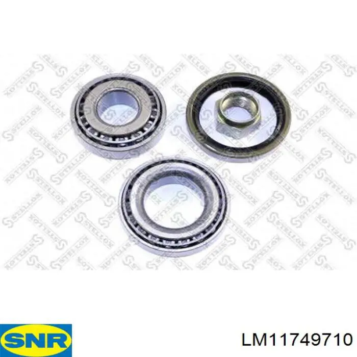 Подшипник ступицы задней наружный LM11749710 SNR